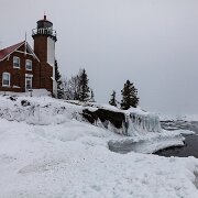 2018-01-21_25324_WTA_5DM4 Eagle Harbor Light is an operational lighthouse at Eagle Harbor, in Keweenaw County in the state of Michigan. It sits on the rocky entrance to Eagle Harbor and...