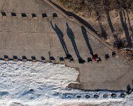 2021-03-19_048871_WTA_Mavic2Pro Point Betsie Light is located on the northeast shore of Lake Michigan — at the southern entrance to the Manitou Passage — north of Frankfort in Benzie County in...