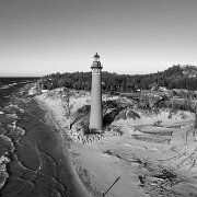 Little Sable Point Lighthouse Located in Mears, Michigan, the Little Sable Point Lighthouse is a historic landmark that was built in 1874 to guide ships through the dangerous waters of Lake...