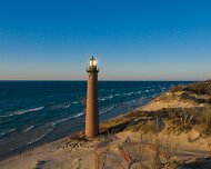 Little Sable Point Lighthouse Located in Mears, Michigan, the Little Sable Point Lighthouse is a historic landmark that was built in 1874 to guide ships through the dangerous waters of Lake...