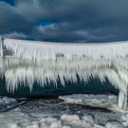 2023-02-17_126178_WTA_Mavic_3 North Manistee Pier Lighthouse is a historic lighthouse located on Lake Michigan in Manistee, Michigan. It was built in 1927 to replace an earlier wooden...