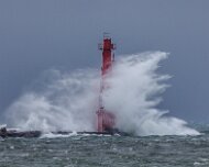2023-04-01_000192_WTA_R5 The Muskegon South Breakwater Light is a historic lighthouse located on the south breakwater at the entrance to Muskegon Lake, in Muskegon, Michigan, USA. The...