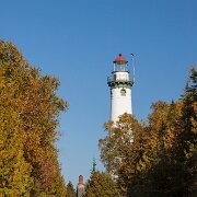 2011-10-09_16-00_15508_WTA_5DM2 The New Presque Isle Light was built in 1870, at Presque Isle, Michigan, east of Grand Lake (Presque Isle, Michigan), and sits on the namesake peninsula. It is...