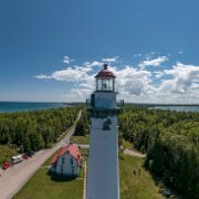 2021-08-02_078461_WTA_Mavic2Pro - pano - 20 images - 18263x6700_0000 New Presque Isle Lighthouse