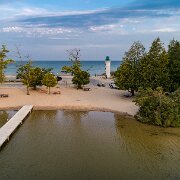 2018-08-04_32318_WTA_Phan4Pro The Manning Memorial Light, also known as the Robert H. Manning Memorial Lighthouse or Manning Light is a lighthouse located near Empire, Michigan.[1] Mr....