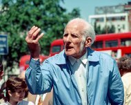 IMG00367 Speakers Corner, London, England. Speakers' Corner is an area where open-air public speaking, debate and discussion are allowed. The original and most noted is...
