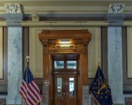 2025-10-07_297275_WTA_R5m2 The Indiana State Capitol in Indianapolis, completed in 1888, stands as a grand example of late 19th-century Neoclassical and Renaissance Revival architecture....