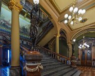 2025-09-12_340104_WTA_R5m2-HDR The Iowa State Capitol in Des Moines, built between 1871 and 1886, is the only five-domed state capitol in the United States and represents the Renaissance...