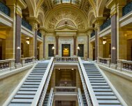 2024-04-04_290508_WTA_R5 The Wisconsin State Capitol, located in Madison, stands as an iconic symbol of the state's political history and architectural grandeur. Designed by George B....