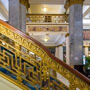 2023-05-02_182841_WTA_R5 The Seelbach Hotel is a historic luxury hotel located in the heart of downtown Louisville, Kentucky. The hotel was first opened in 1905 by Bavarian brothers...