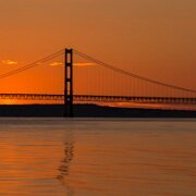2012-07-01_05-56_04351_WTA_5DM3-2 Mackinaw Bridge Sunrise - Original is 23849 x 2521