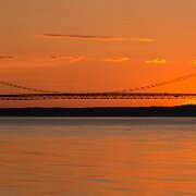 2012-07-01_05-56_04351_WTA_5DM3 Mackinaw Bridge Sunrise - Original is 23849 x 2521