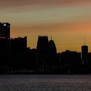 2015-10-10_82637_WTA_5DSR - pano - 7 images Detroit Skyline Panorama - Original is 31860 x 5336
