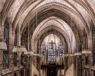 2014-02-21_11-20_03959_WTA_5DM3_HDR_2 The Cathedral of the Most Blessed Sacrament is a decorated Gothic Revival style Roman Catholic cathedral church in the United States. It is the seat of the...