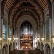 2019-10-13_20247_WTA_5D Mark IV Jefferson Avenue Presbyterian Church. Located in Detroit's Indian Village neighborhood, the church was designed by legendary Detroit architect Wirt C. Rowland,...