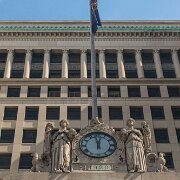 2013-07-20_16-28-40_0689-WTA-5DM3-2 Cadillac Place is a landmark high-rise office complex in the New Center area of Detroit, Michigan. The ornate class-A office building was constructed of steel,...