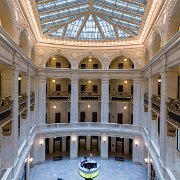 2015-03-14_70740_WTA_5DM3 The David Whitney Building is a historic class-A skyscraper located at 1 Park Avenue (1550 Woodward Avenue from 1921 to 2014), on the northern edge of Downtown...