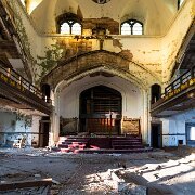 2014-08-09_43281_WTA_5DM3 East Grand Boulevard Methodist Church, Detroit Michigan Established in 1888 as the Gratiot Avenue Methodist Episcopal Mission, the East Grand Boulevard...