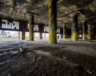 2014-08-24_46830_WTA_5DM3_HDR Grand Trunk Cold Storage & Warehouse A large railway storage facility in northern Detroit built in 1928, vacant since 2002. The GT Warehouse caught fire in the...