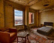 2014-11-29_63336_WTA_5DM3_HDR Lee Plaza (Also known as the Lee Plaza Hotel or Lee Plaza Apartments) is a vacant high-rise apartment building in Detroit, Michigan... The building was designed...
