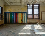 2014-04-27_10-08_16482_WTA_5DM3_HDR Courville Elementary School, located on the northeast side of the city, was built in 1921 as part of a rapid expansion of the Detroit Public Schools system....