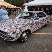 2012-07-28_11-50_07129_WTA_5DM3 Art Car. Photo taken at Makers Faire . It is the Midwest's largest do-it-yourself festival and also features art exhibits, engineering demonstrations, musical...