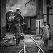 2020-10-24_02406_WTA_R5 The East Broad Top Railroad and Coal Company (EBT) is a 3 ft (914 mm) narrow gauge historic and heritage railroad headquartered in Rockhill Furnace,...