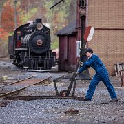 2020-10-24_02611_WTA_R5-2 The East Broad Top Railroad and Coal Company (EBT) is a 3 ft (914 mm) narrow gauge historic and heritage railroad headquartered in Rockhill Furnace,...