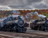 2020-10-24_03242_WTA_R5 The East Broad Top Railroad and Coal Company (EBT) is a 3 ft (914 mm) narrow gauge historic and heritage railroad headquartered in Rockhill Furnace,...